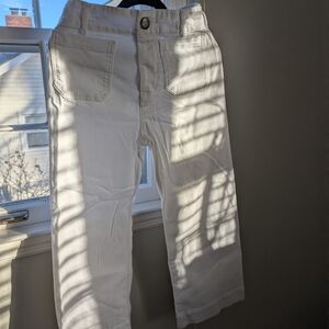 Anthropologie Maeve White Pants